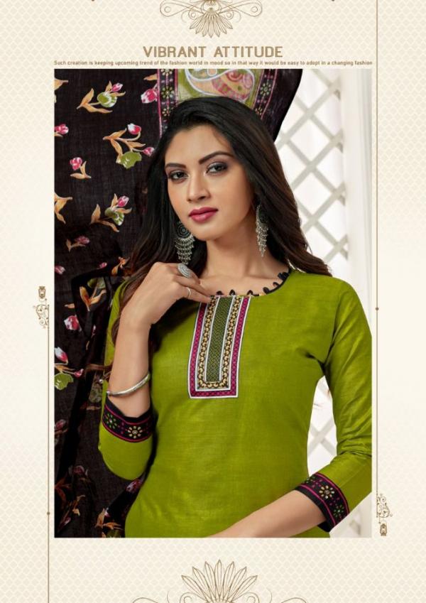 Akash Padmavati 15 Fancy Cotton Daily Wear Dress Materials